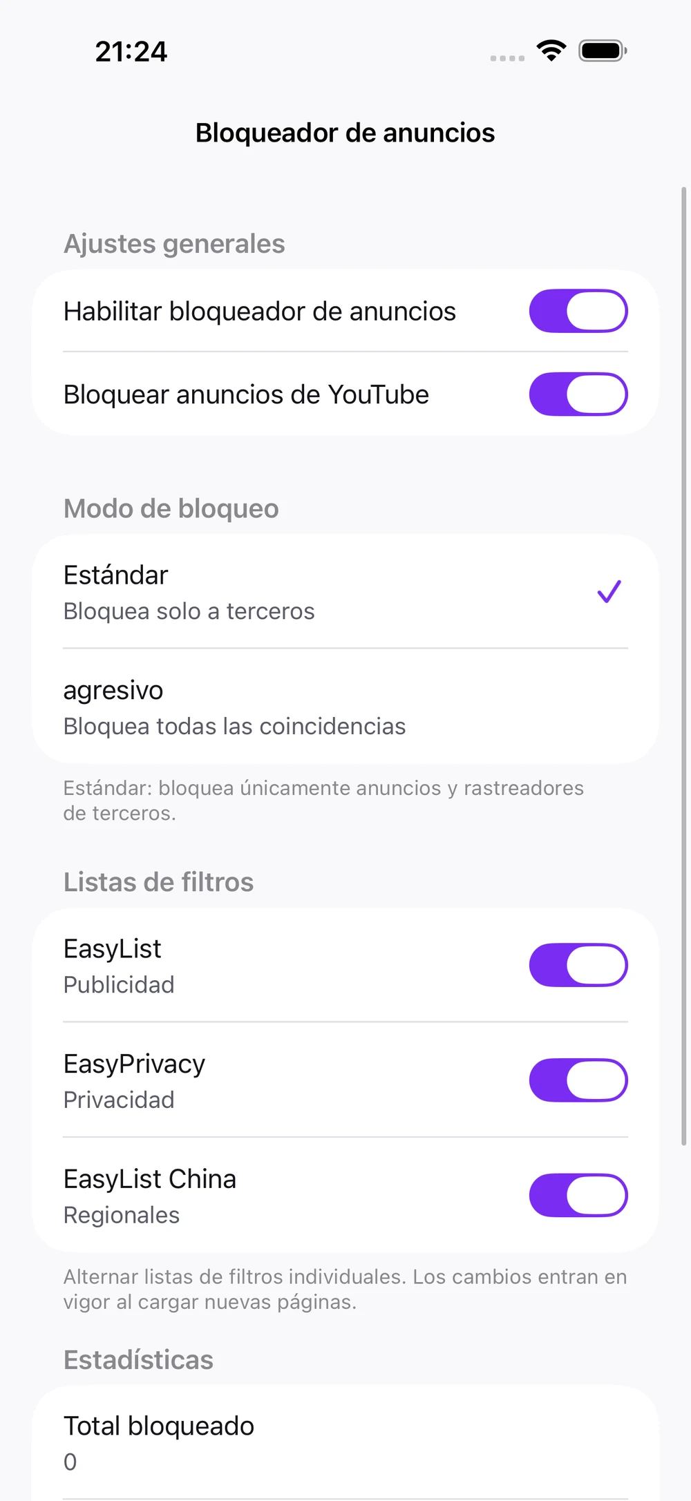 Menos distracciones. Más de lo que te gusta.