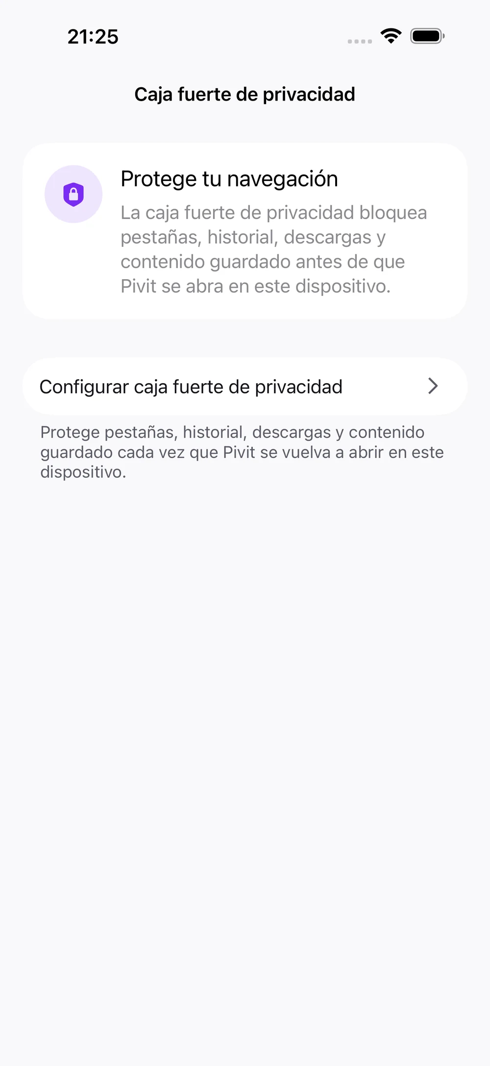 Lo personal se queda contigo.
