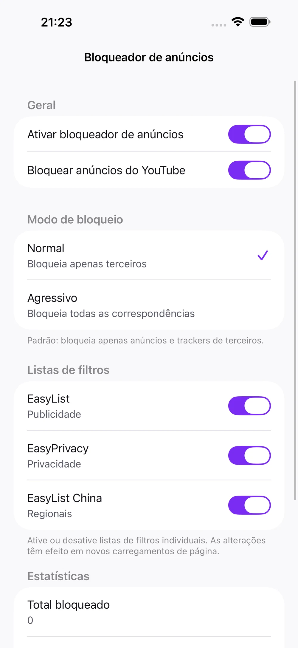 Menos distrações. Mais do que você gosta.