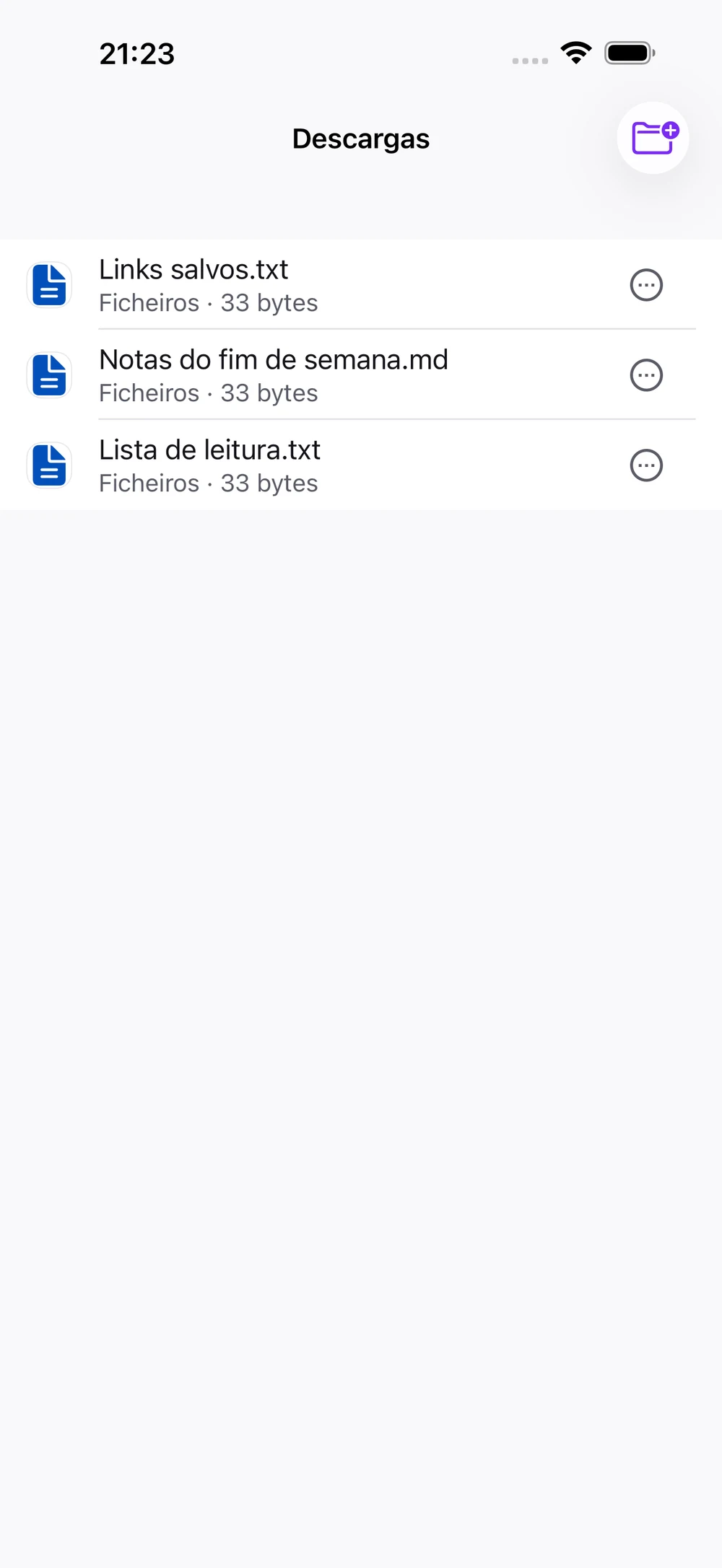 Baixe. E faça mais.